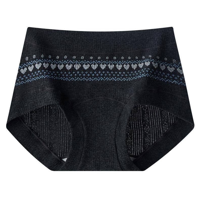 Girls Warm in Autumn and Winter 10A Antibacterial Extension Cotton Crotch Full Hip Boxer Briefs
