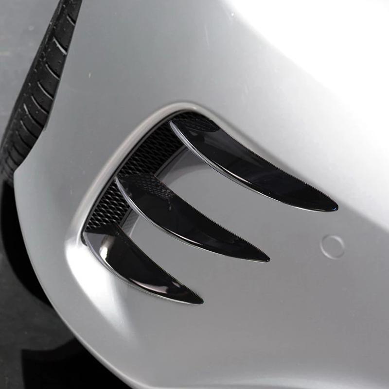 Passend für Mercedes-Benz Zubehör 2013–2018 W176 A200 A250 A260 A45 AMG Fließheck Auto Heckstoßstange Lufteinlass Vent Canard Splitte