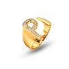 26 English Alphabet Adjustable Women's Fashion Rings