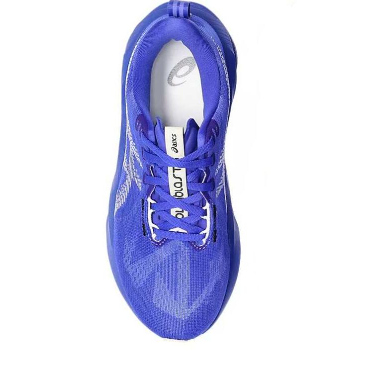 Asics Novablast 5 Comfortable Thick Sole Shock Absorption Breathable Rebound Low Top Running Shoes Women Sneakers 1012B765-403