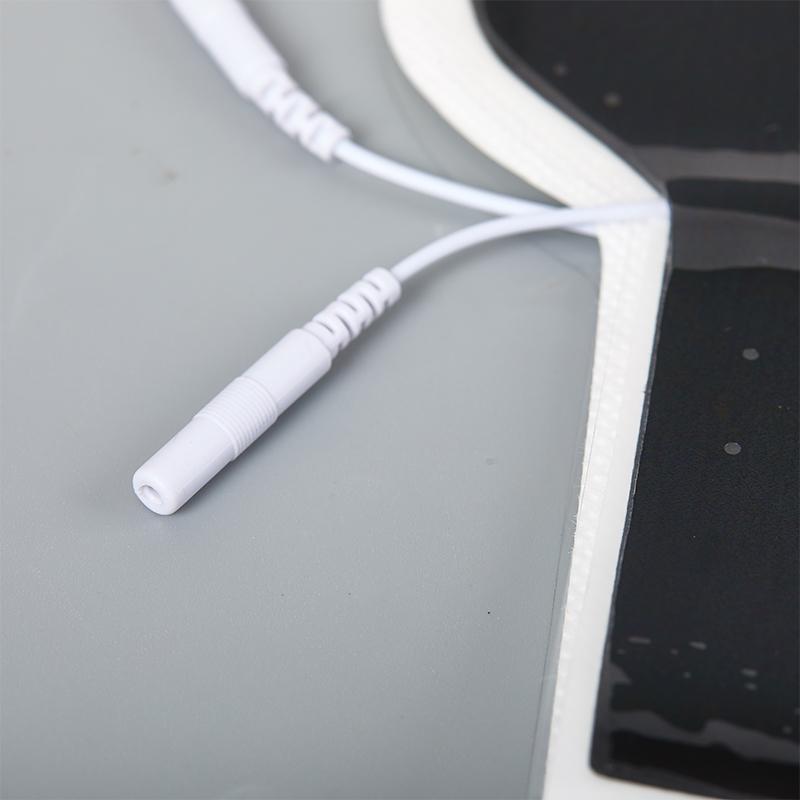 Almofadas de eletrodos Ems Tens Gel para massagem na cintura e ombro Terapia de acupuntura Massageador de costas Estimulador muscular de pulso Almofada elétrica