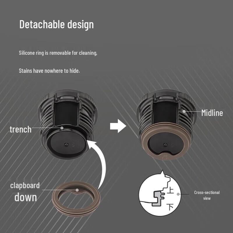 THERMOS TCTE-500 Titanium Insulated Mug