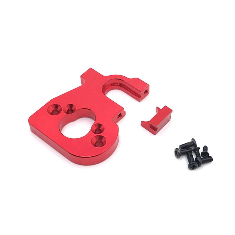 

Wltoys 144001/124017/124019 RC Car Metal Motor Mount Upgrade Parts червоний