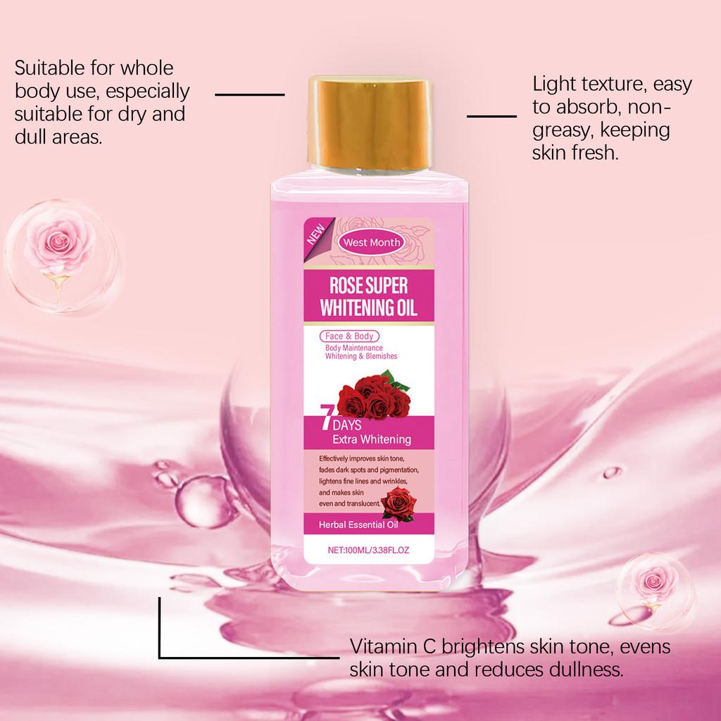Luxurious Rose Body Oil For Deep Hydration And Moisturizing Skin Care Routine