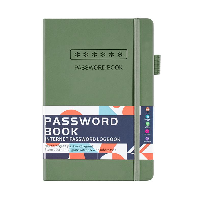 International Password & Website Manager: Multifunctional Notebook
