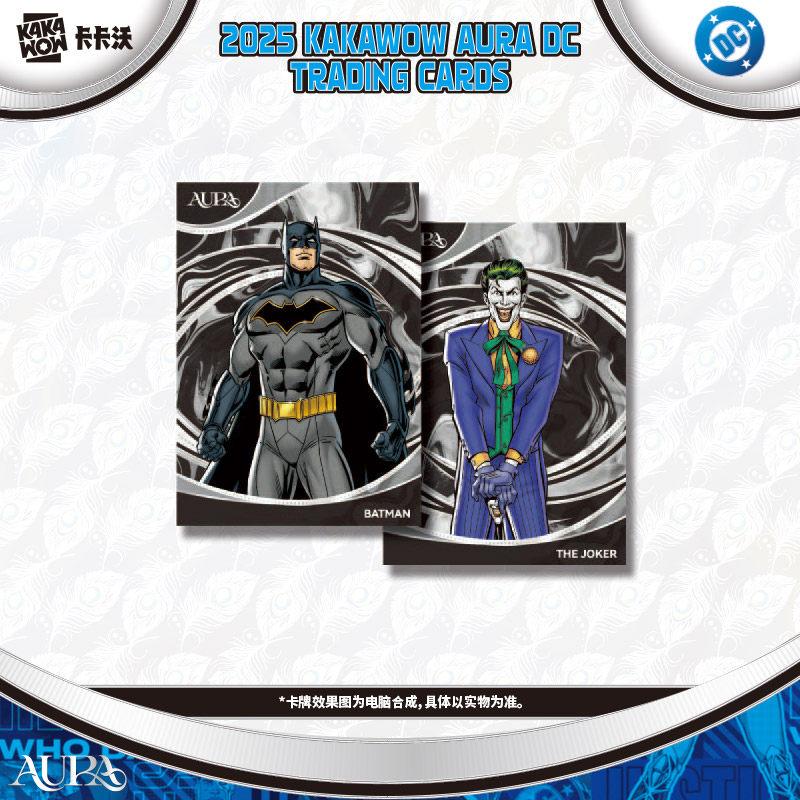KAKAWOW 2025 AURA DC Series Trading CardsCollection Cards Limited Collective Edition Newly Released Genuine Whole Box