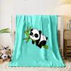 Panda on Bamboo Blanket print blanket soft and cozy perfect for the living room bed sofa or a nap,gift
