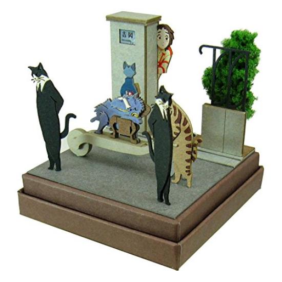 Sankei Studio Ghibli Mini The Cat Returns Cat Parade Paper Craft Non-scale MP07-62