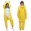Gul Anka Kostym Pyjamas Onesie Kigurumi Jumpsuit Djur Huvtröja