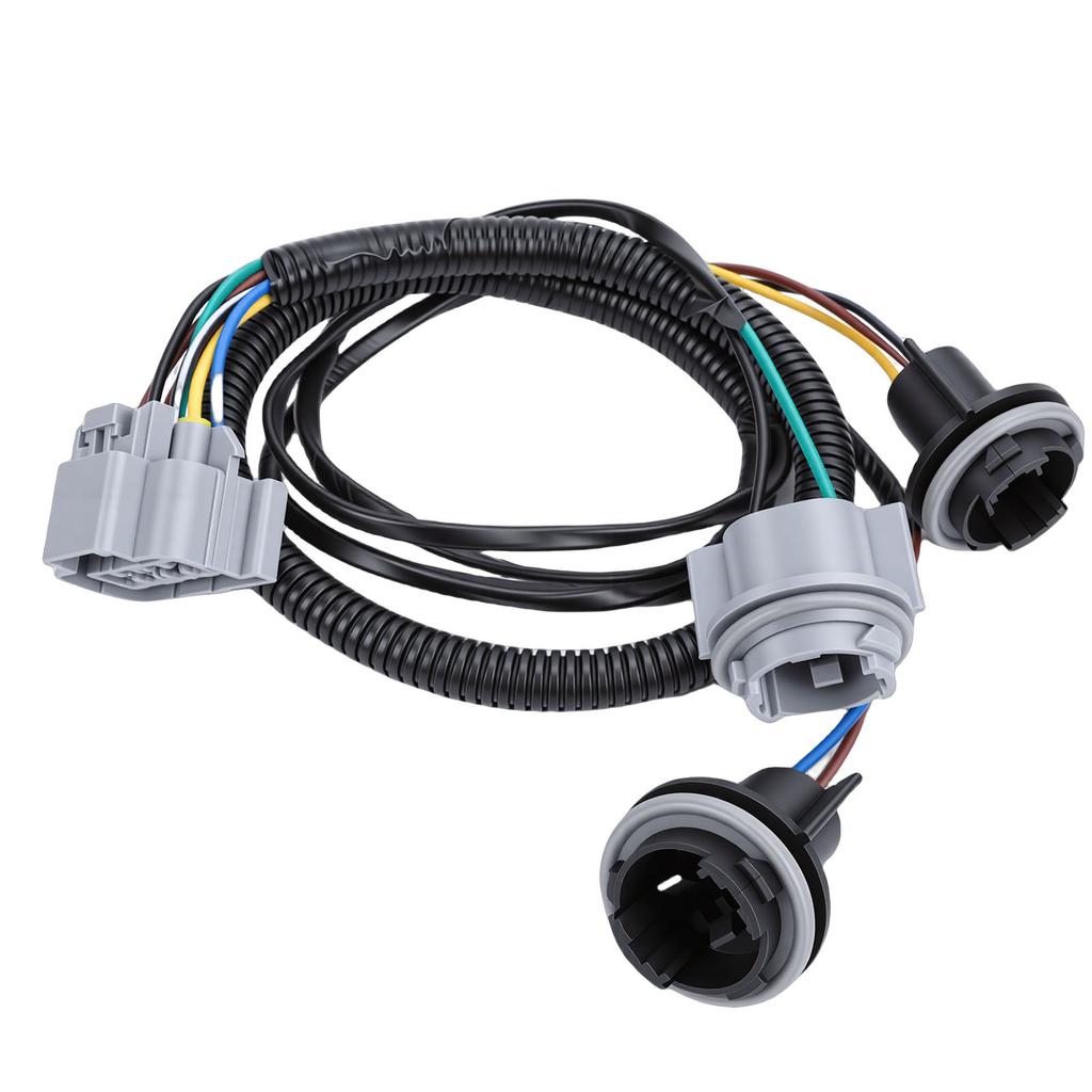 Tail Light Socket Wiring Harness 16532723 Replacement for Silverado 1500 2500 HD 3500 Tahoe 2005 2006