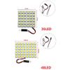 Auto T10 Festoon 5050 6/9/12/15/18/20/24/36/48 SMD Panel light white/ice blue Car LED Reading Dome Trunk lamp bulb 12V Lights Bulbs 7