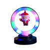 Christmas Night Light Decoration Hanging Santa Claus Xmas Tree Figurine LED Table Lamp Holiday Party Home Bedroom Desktop Decorative Light