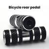 2Pcs Aluminum Alloy Bike Pegs Foot Pedals Backseat Stands Foot Rest Anti-Slip Stunt Pedal for BMX Mountain Road Bicycle Cycling Accessories