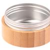 1Pc 30G 50G 100G Bamboo Bottle Cream Jar Nail Art Cream Refillable Cosmetic Makeup Container Bottle Storage Box