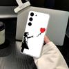 Graffiti Artist B-Banksy-S Phone Case Ultra Clear Phone Case For Samsung Galaxy A52 A12 A51 S21 Edge S22 S23 S24 S20LITE Plus