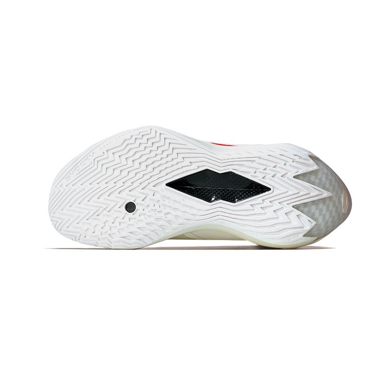 Anta Kwangchao 7 Pro Home A-Shock Professional Shock Absorption Wear-Resistant Low-Top Basketball Shoes Men sneakers White Red 112611111S-1