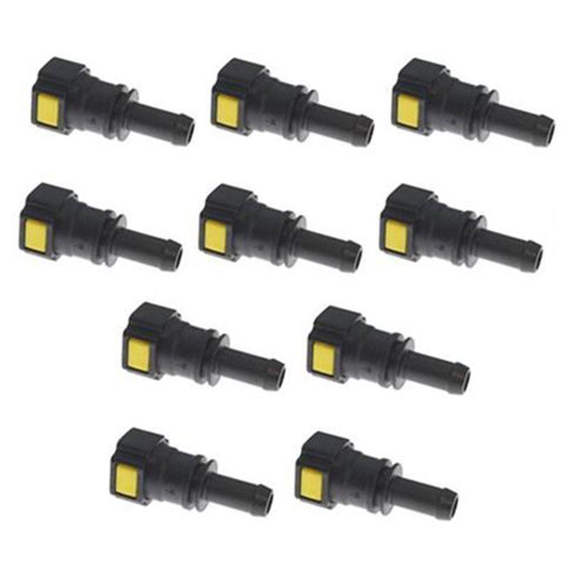 Fuel Line Hose Coupler Quick Release Connect Connectors 10PCS ID10 20805109 For RENAULT TRUCKS T SERIES VOLVO