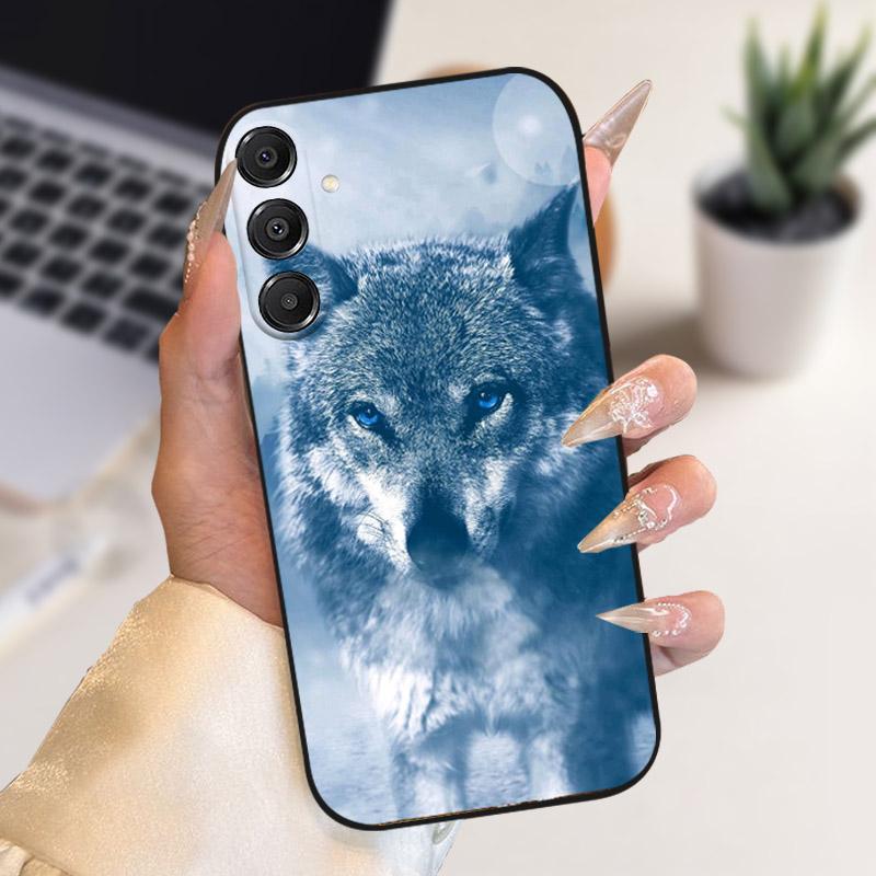 For Samsung Galaxy A17 Case Cover Soft Silicone TPU Shockproof Bumper For GalaxyA17 5G Protective Phone Casing A 17 Cartoon Capa