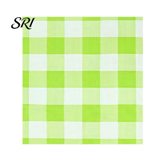 Disposable Picnic Tablecloth Plaid Waterproof Checkered Table Cover Thick Outdoor for Camping Barbecue Parties Party