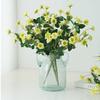 Silk Rose Artificial Flower Fake Bouquets Vase Decoration Party Venue Wedding