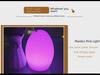 Rechargeable Remote-Control LED Table Lamp - Egg-Shaped, Colorful Night Light for Restaurant and Bedroom Decor