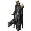 Witch Statue Halloween Decoration Greek Goddess Statue Home Decoration Modern Magic Hound Resin Sculpture Decoration