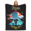 The Legend Of Zeldaed Breath Of The Wild Live Blanket Fuzzy Novelty Warm Throw Blankets for Chair Covering Sofa Spring Autumn