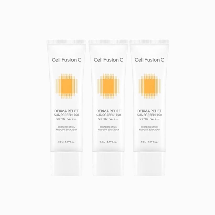 Cellfusion C Derma Relief Sunscreen 100 SPF50+ PA++++, 50ml