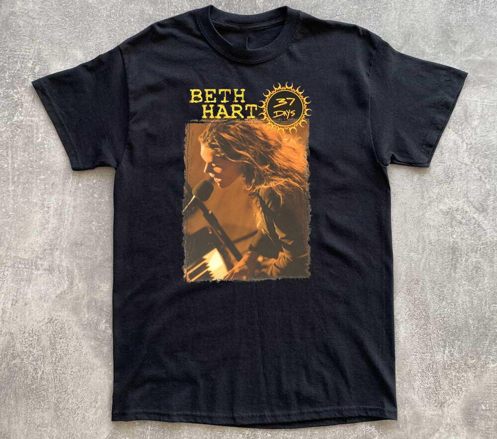Beth Hart Black Cotton Shirt Full size S-5XL Unisex HL651 Unisex T-Shirt S