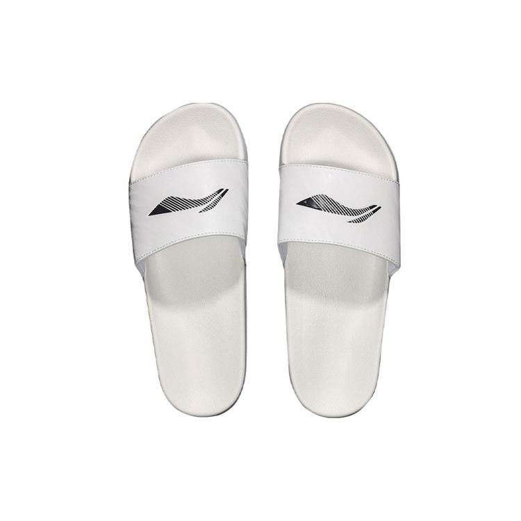 Li Ning EVA Quiet Slide Slippers Men's White AGAN021-1