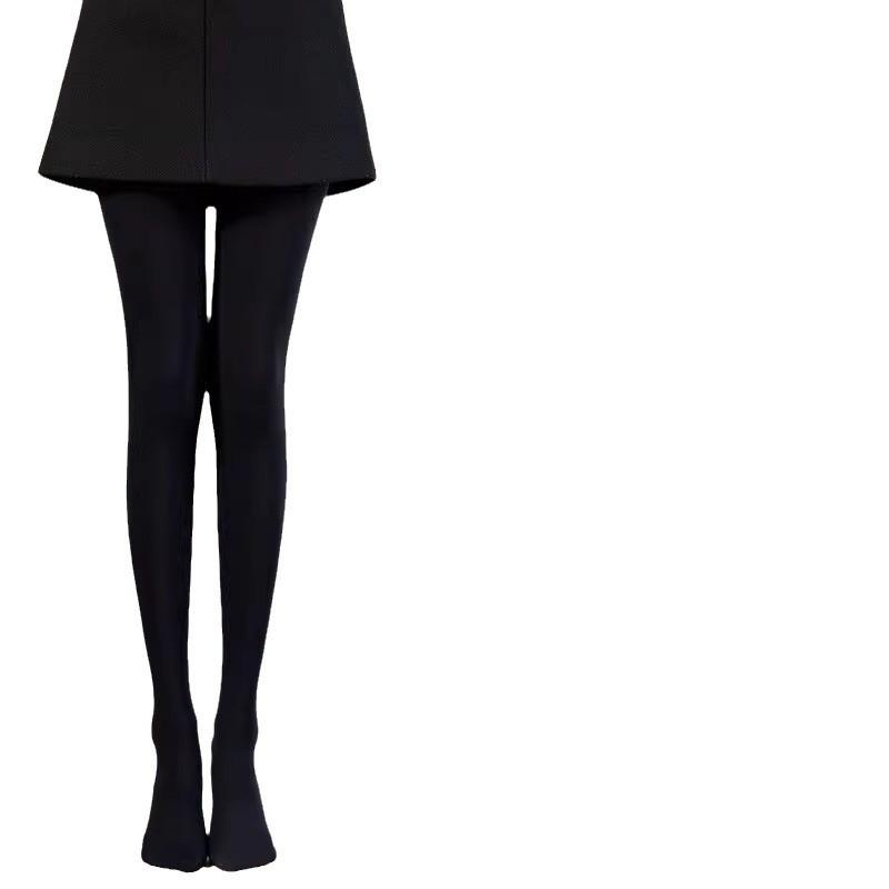Black Compression Slimming Tights for Women, Spring and Autumn Style, Winter Nude-effect Pantyhose, Skin-colored Strong Compression Leggings