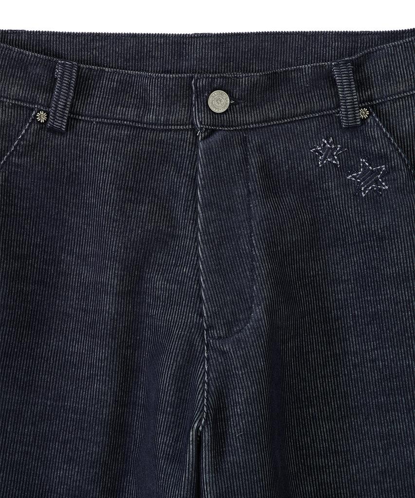 Dandel Dd Star Applique Corduroy Pants (Indigo)