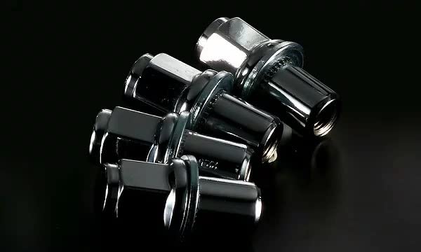 SilkBlaze 22mm Wide Tread Spacers for Toyota Genuine Aluminum 60mm Hub with 10 Long Nuts Wheels, 114.3mm, 5-Hole, Diameter, (SW1145152260SLN)