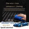 Leather Car Trunk Mat For Skoda Yeti 2013-2017 Cargo Liner Accessories Interior Boot