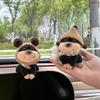 Creative Bee Dog Car Ornament: Cute Figurine for Center Console Decoration