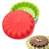 Silikon Große Kuchenformen Sonnenblumen Kuchen Backformen Backwerkzeuge 3D Form Pfanne Tablett DIY Geburtstag Hochzeitsfeier Zubehör Farbe Zufällig
