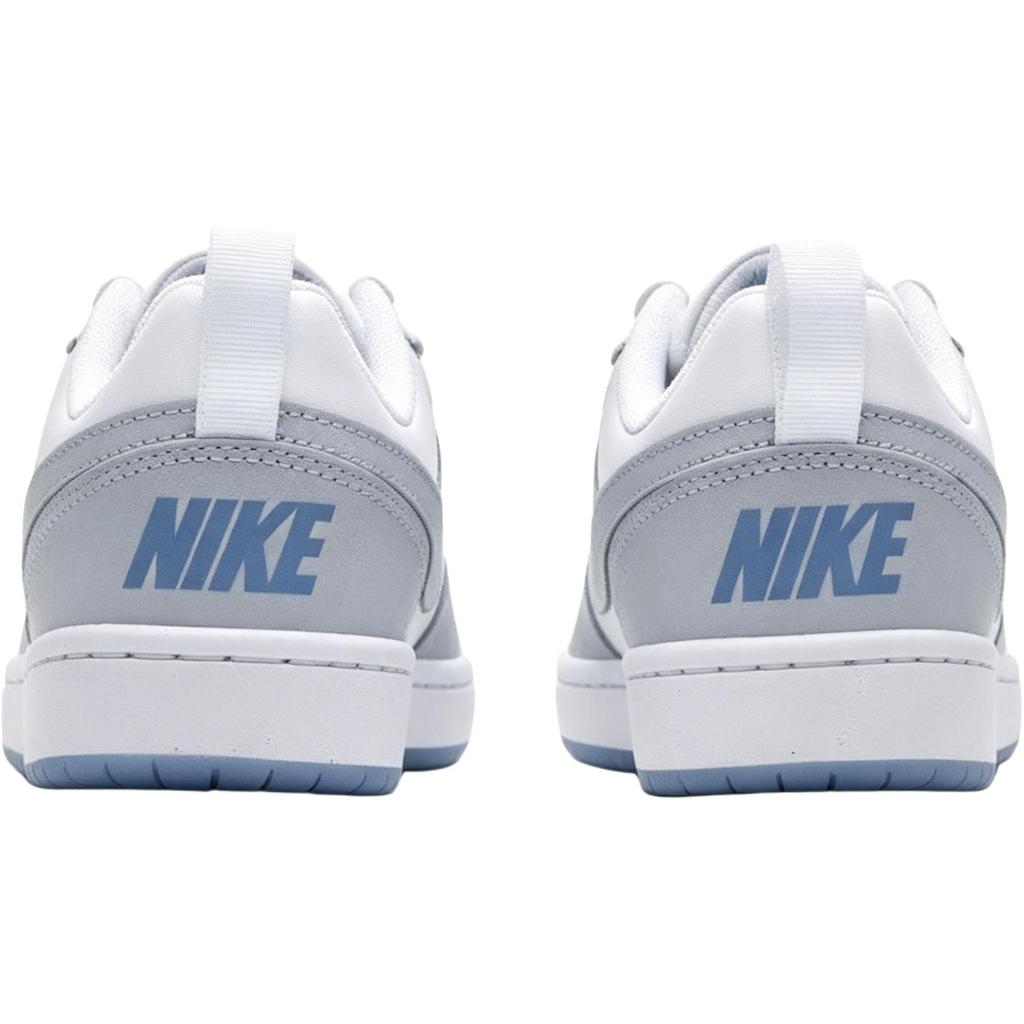 Nike Court Borough Recraft Comfortable Versatile Kids Sneakers Kids Sneakers White Gray IH4519-100