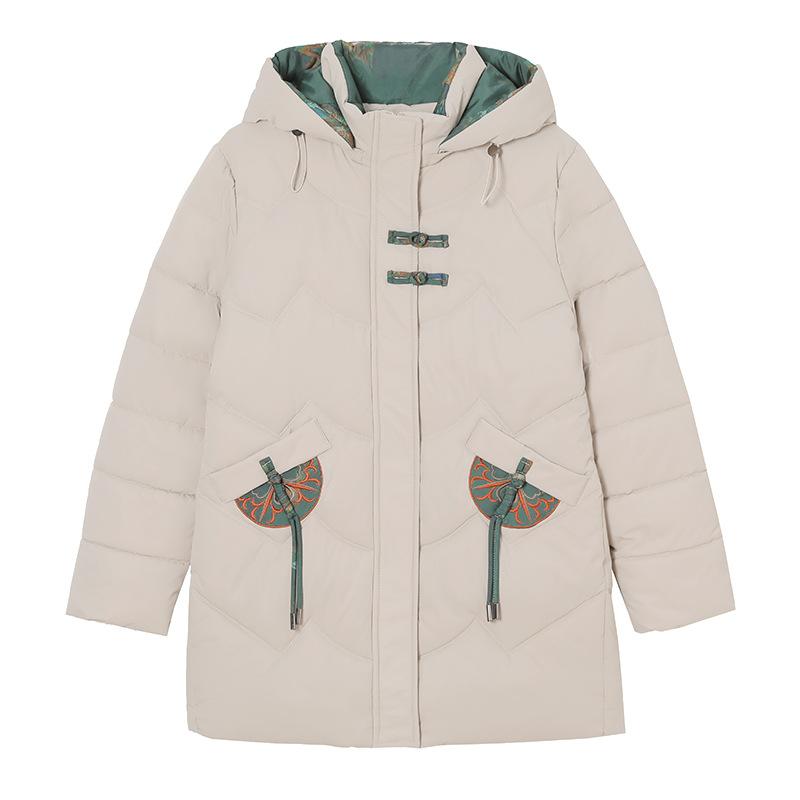 Cotton women's winter thickened jacket autumn and winter padded clothes 2025 new winter padded jacket