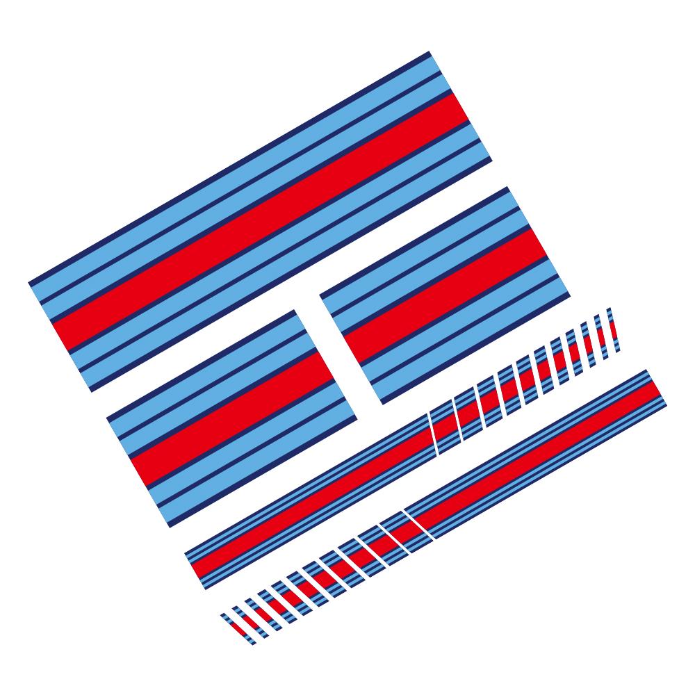 2PCS Car Door Side Bonnet Stripes Stickers Waterproof Vinyl Decals Car Body Styling Decorative Stickers Accessories For Fiat 500