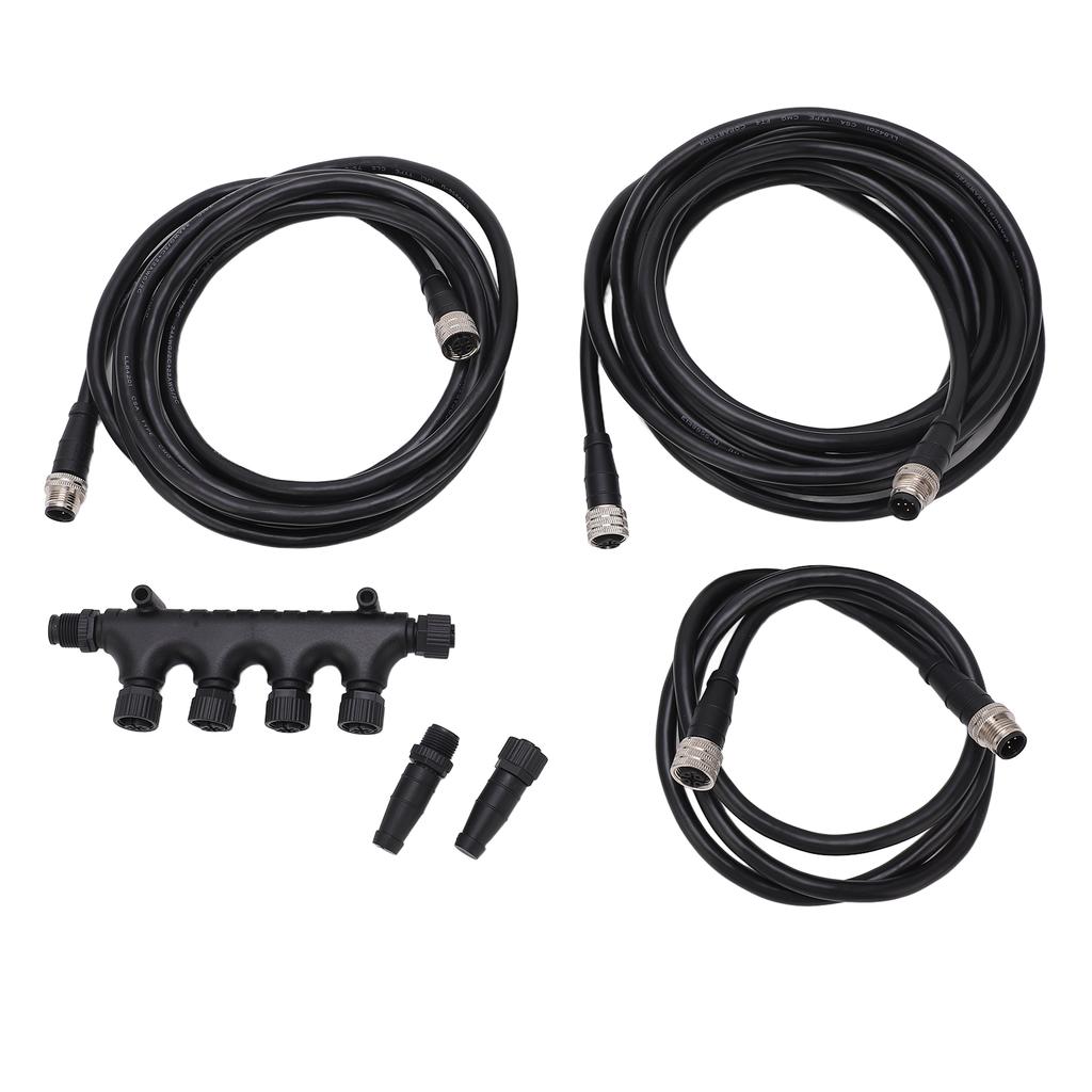 Marine NMEA 2000 Starter Kit Cable Connector Termination Combination ABS Rustproof Universal