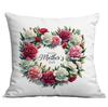 New Mother's Day Creative Wreath Letter Pillow Case Home Sofa Cushion Pillow Case