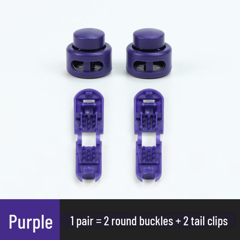 No-Tie Elastic Shoelace Buckle for Adults & Kids - Sport & Mountaineering Pair