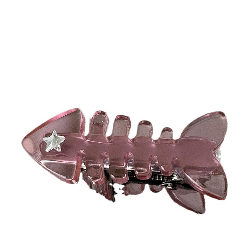 

Y2K Розовый Маленькая Рыбка Барб Сладкий Конфетный Цвет Смешные Заколки Дизайнерский Смысл Заколка для Челки Новые Аксессуары для Волос Новые