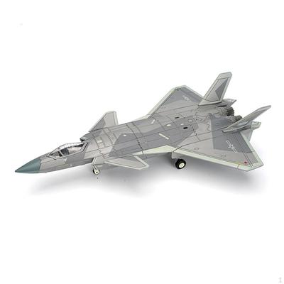 1:72 J20 Fighter Aircraft Model, Decoration, for Self-Assembly, Home Assembly Model