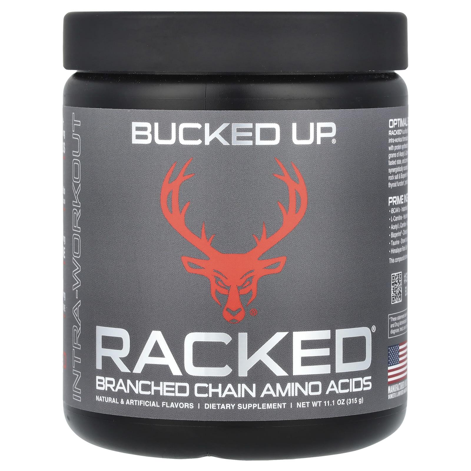 

Bucked Up, Liquid BCAA, Blood Raz, 315g (11.1oz)