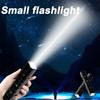 Portable Small Flashlight Household Lamp Outdoor AA Carbon Battery Lantern Tent Camping Torch Portable Night Flash Light