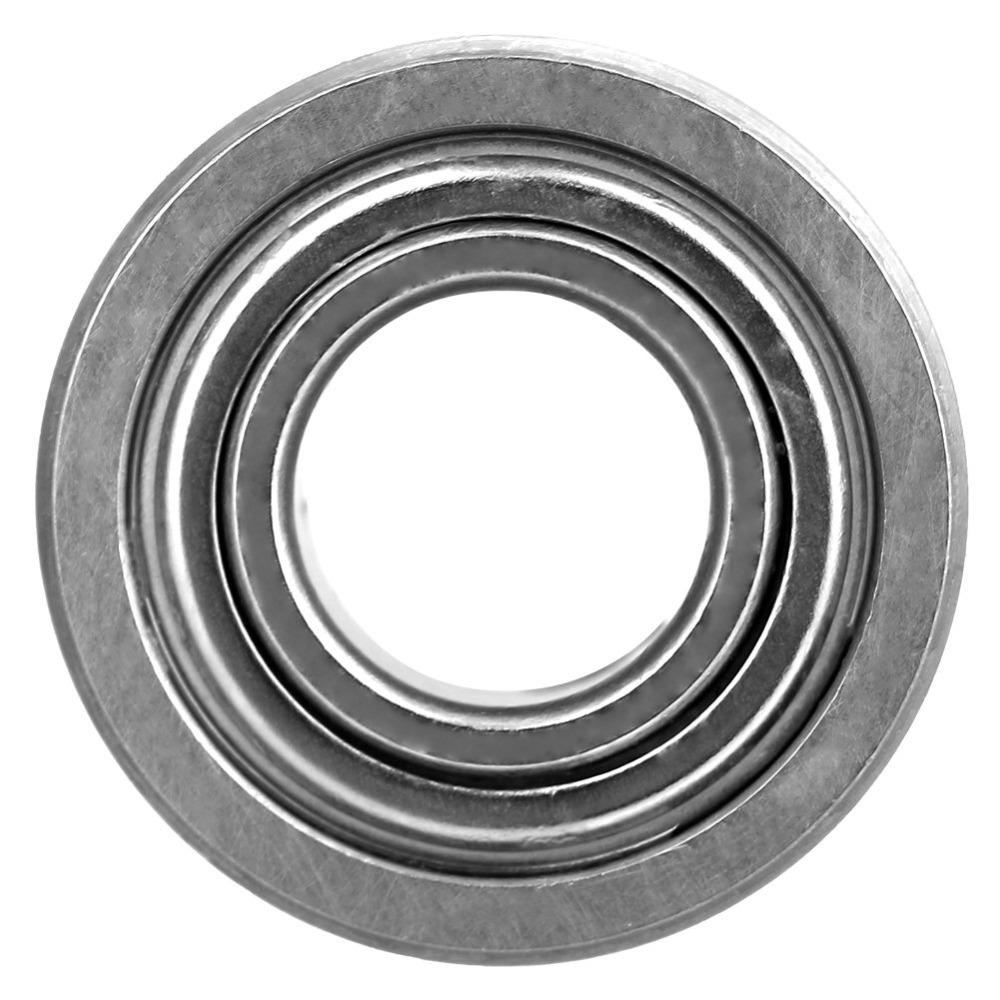 10 Pcs Double Shielded Flanged Ball Bearings Portable Metal Assemblies Deep Groove  Glider Rocker