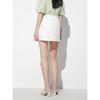 PEACEBIRD Women's Pleated Denim A-Line Skirt