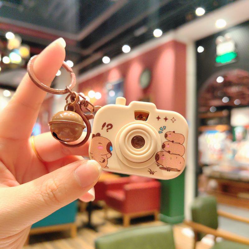 Капибара Проектор Камера Брелок - Милый Светящийся Подвеска на Рюкзак Подарок