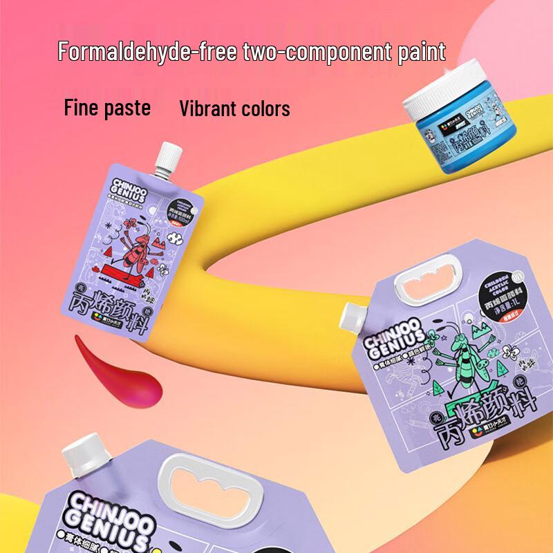 CHINJOO GENIUS Acrylic Art Paint 100ml